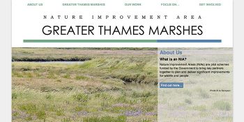 Greater Thames Marshes NIA website