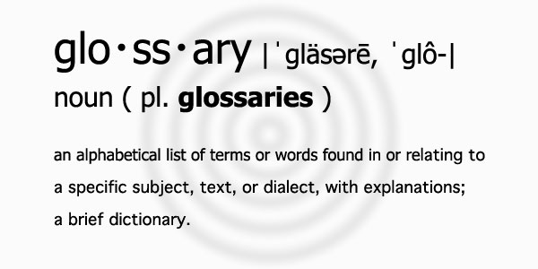 SEO glossary of terms for websites in 2020